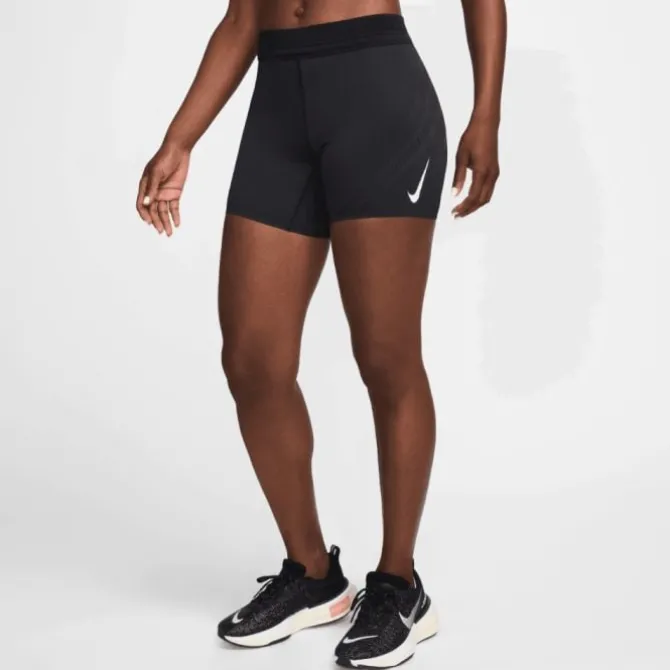 Nike Lyhyet Trikoot Ja Shortsit^Dri-FIT Aerowift Mid-Rise 5in Short Tights Musta