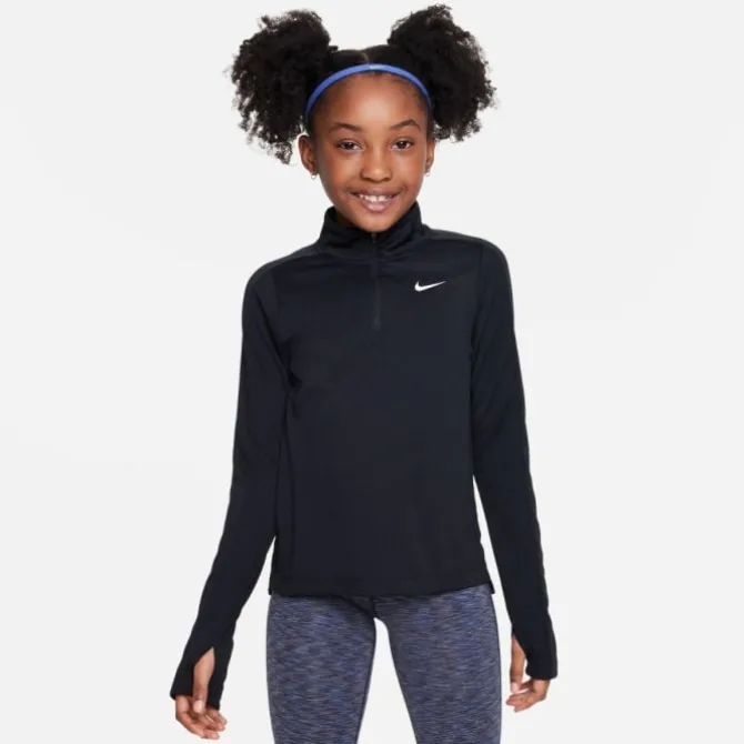 Nike Paidat Ja Välikerrosvaatteet^Dri-FIT Long Sleeve Half Zip Top Musta