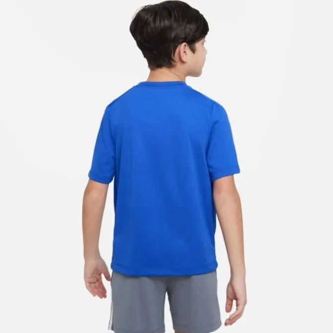 Nike T-paidat Ja Topit^Dri-FIT Multi+ Graphic Short Sleeve Tee Sininen