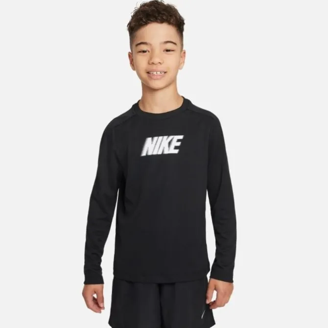 Nike Paidat Ja Välikerrosvaatteet^Dri-FIT Multi+ Long Sleeve Tee Musta