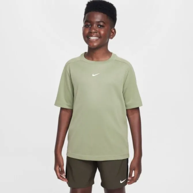 Nike T-paidat Ja Topit^Dri-FIT Multi Short Sleeve Tee Vihreä