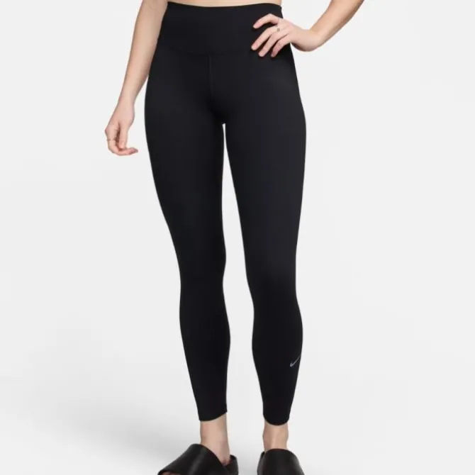 Nike Pitkät Trikoot Ja Housut^Dri-FIT One High-Waisted Tights Musta