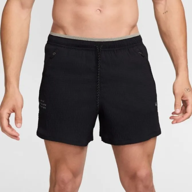 Nike Lyhyet Trikoot Ja Shortsit^Dri-FIT Run Divsion Stride 5in Brief-Lined Shorts Musta
