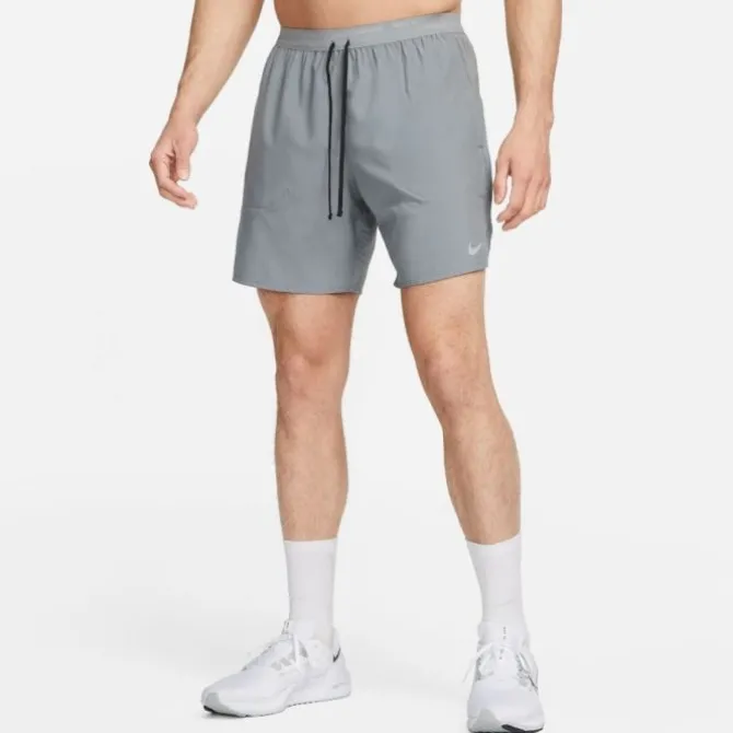 Nike Lyhyet Trikoot Ja Shortsit^Dri-FIT Stride 7in Brief-Lined Shorts Harmaa