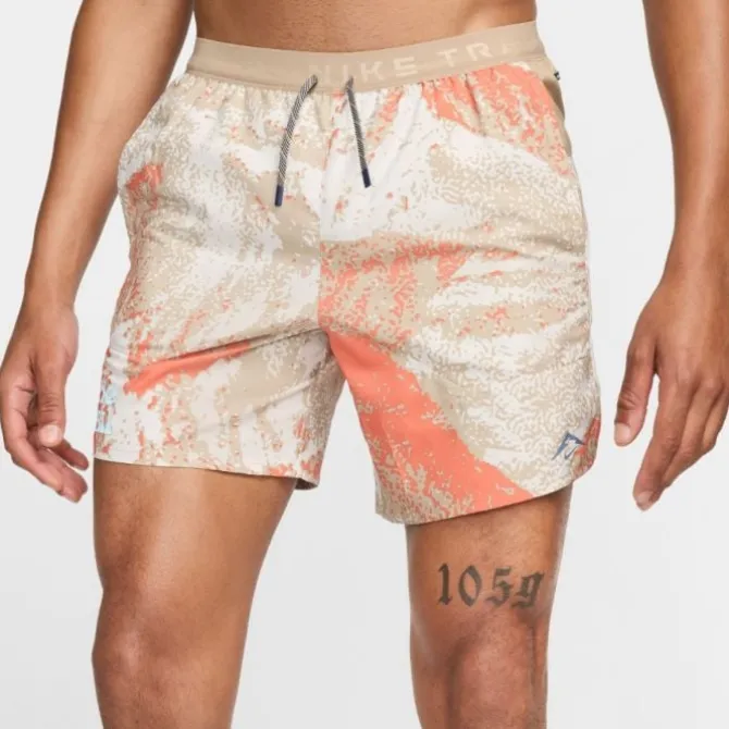 Nike Lyhyet Trikoot Ja Shortsit^Dri-FIT Trail Stride MB 7in Shorts Ruskea