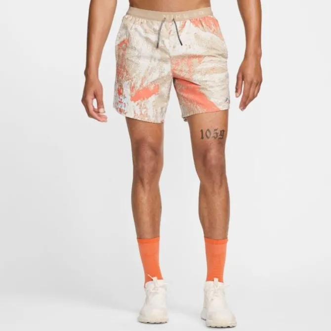 Nike Lyhyet Trikoot Ja Shortsit^Dri-FIT Trail Stride MB 7in Shorts Ruskea