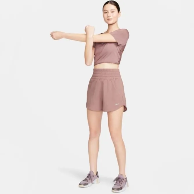 Nike Lyhyet Trikoot Ja Shortsit^Dri-Fit Ultra High-Waisted Brief Lined Shorts Punainen