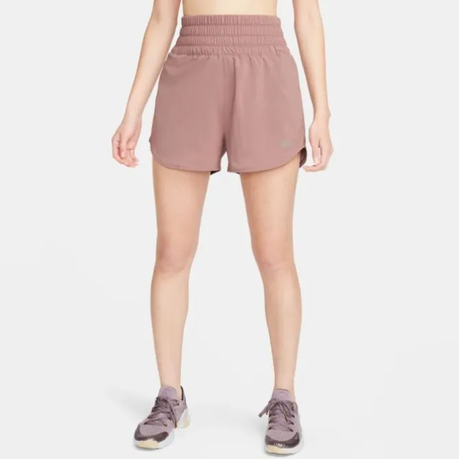 Nike Lyhyet Trikoot Ja Shortsit^Dri-Fit Ultra High-Waisted Brief Lined Shorts Punainen