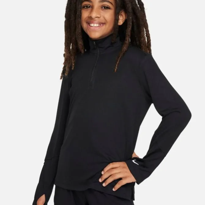 Nike Paidat Ja Välikerrosvaatteet^Dri-FIT UV Multi Long Sleeve Half Zip Top Musta
