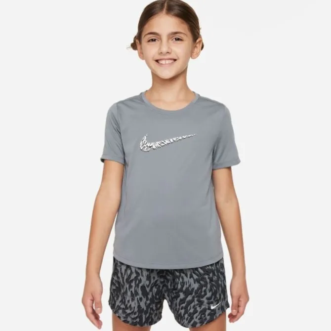 Nike T-paidat Ja Topit^Short Sleeve Top Harmaa