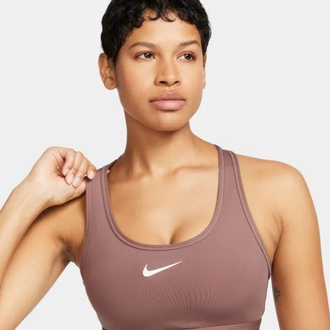 Nike Urheilurintaliivit^Swoosh Medium Support Bra Ruskea