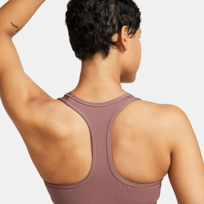 Nike Urheilurintaliivit^Swoosh Medium Support Bra Ruskea