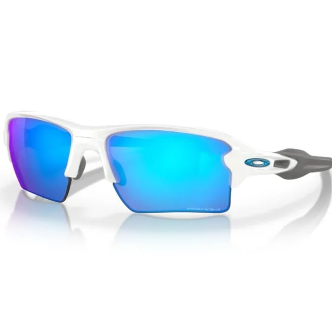 Oakley Aurinkolasit Urheiluun^Flak 2.0 XL (Prizm Sapphire) Valkoinen