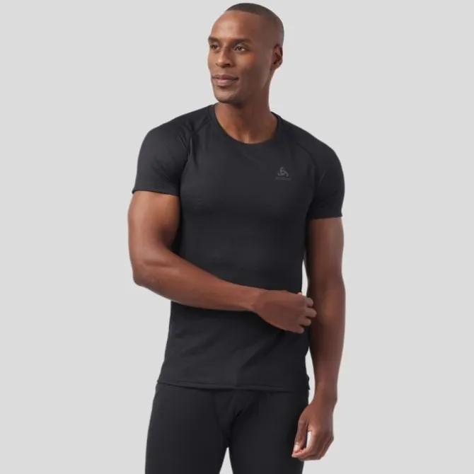 Odlo T-paidat Ja Pitkähihaiset^Active F-Dry Light Eco BL Top Crew Neck Musta