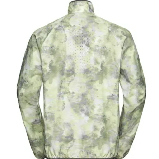 Odlo Juoksutakki^Jacket Essential Light Print Vihreä
