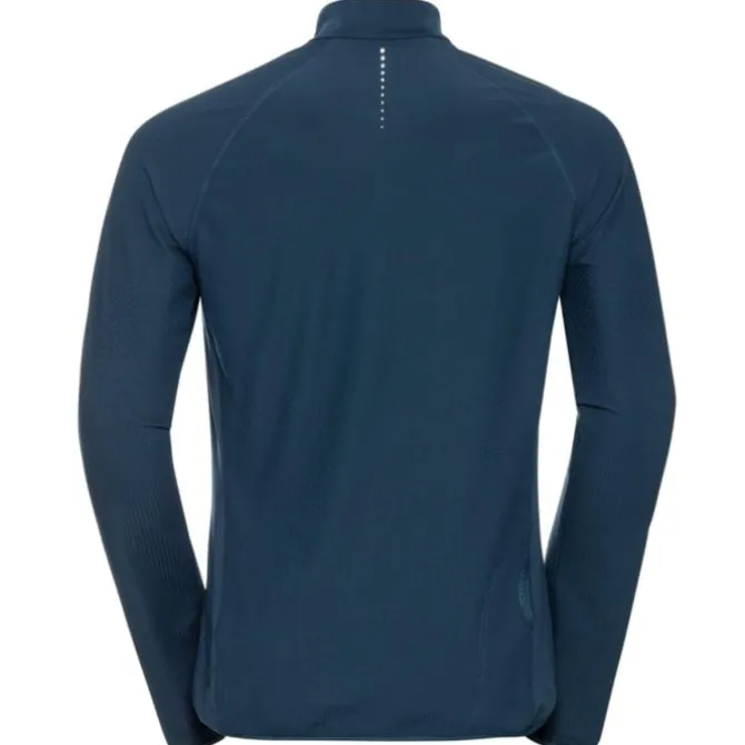 Odlo T-paidat Ja Pitkähihaiset^Midlayer 1/2 zip Zeroweight Sininen