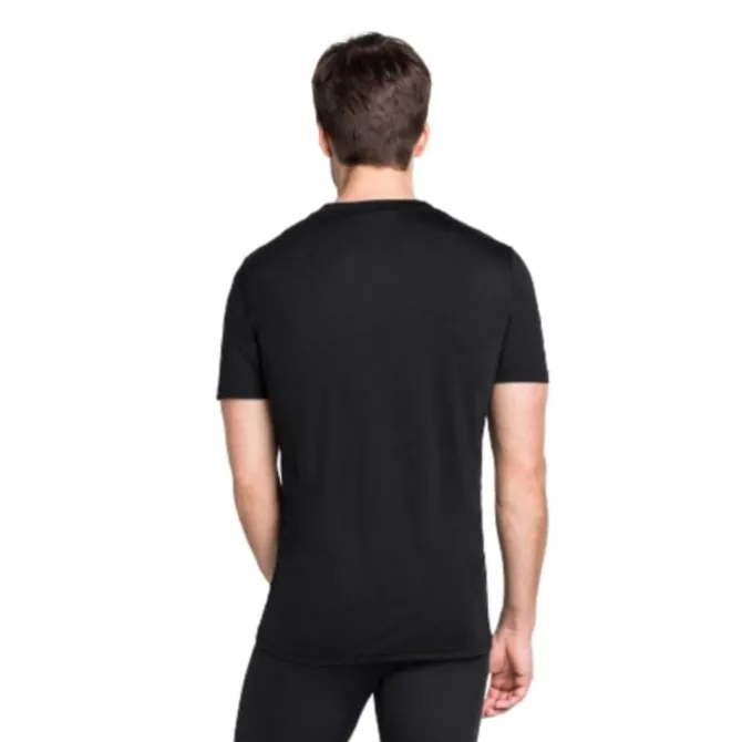 Odlo T-paidat Ja Pitkähihaiset^Top Crew Neck Short Sleeve Musta