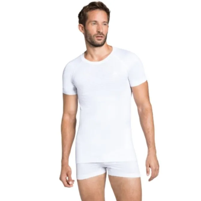 Odlo T-paidat Ja Pitkähihaiset^Top Crew Neck Short Sleeve Performan Valkoinen