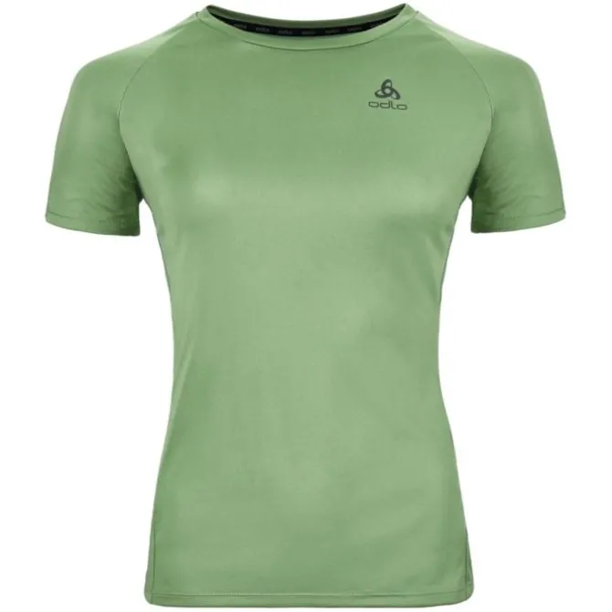 Odlo T-paidat Ja Pitkähihaiset^T-Shirt Crew Neck Short Sleeve Essential Vihreä