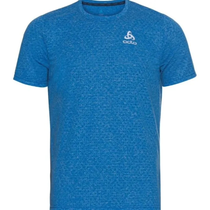 Odlo T-paidat Ja Pitkähihaiset^T-Shirt Short Sleeve Crew Neck Run Easy Sininen