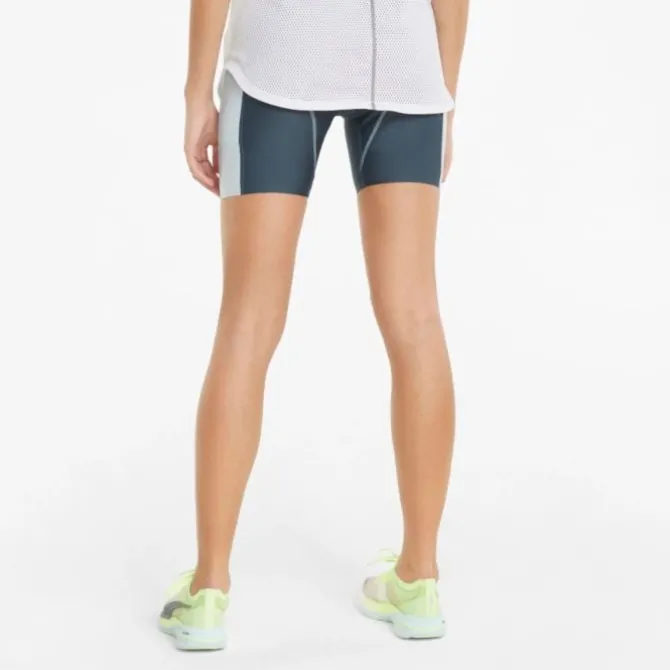 Puma Lyhyet Trikoot Ja Shortsit^Run Marathon 6" Tight Short Vihreä