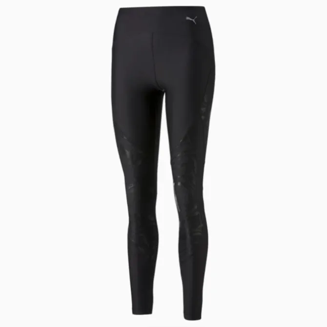 Puma Pitkät Trikoot Ja Housut^Run Ultraform High Waist Shine Tights Musta