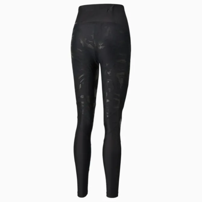 Puma Pitkät Trikoot Ja Housut^Run Ultraform High Waist Shine Tights Musta