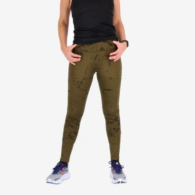 Puma Pitkät Trikoot Ja Housut^Seasons Brushed Tights Vihreä