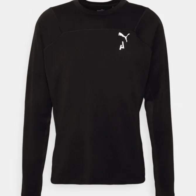 Puma T-paidat Ja Pitkähihaiset^Seasons Polypropylene Rain Long Sleeve Musta