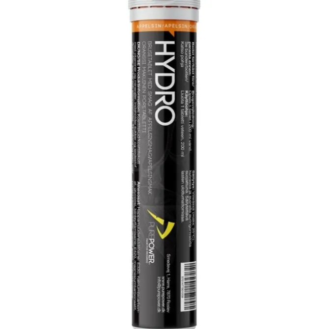 PurePower Ravintolisät^Hydro Tabs Orange Valkoinen