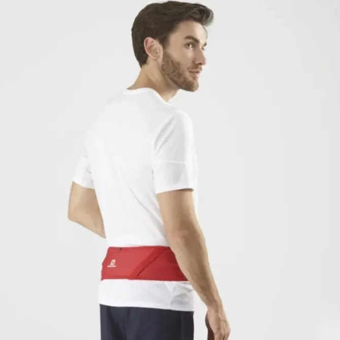 Salomon Juoksuliivit Ja Juomavy枚t^Pulse Belt Punainen