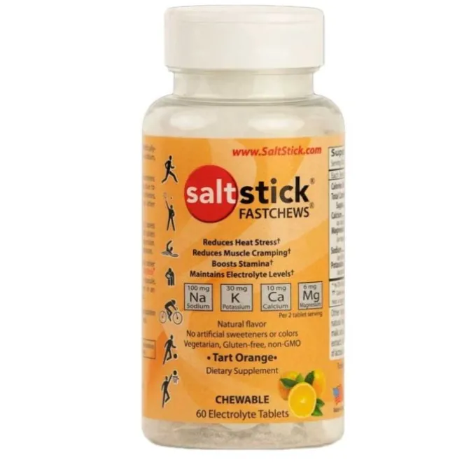 Saltstick Ravintolisät^Fastchews 60ct Bottle Orange