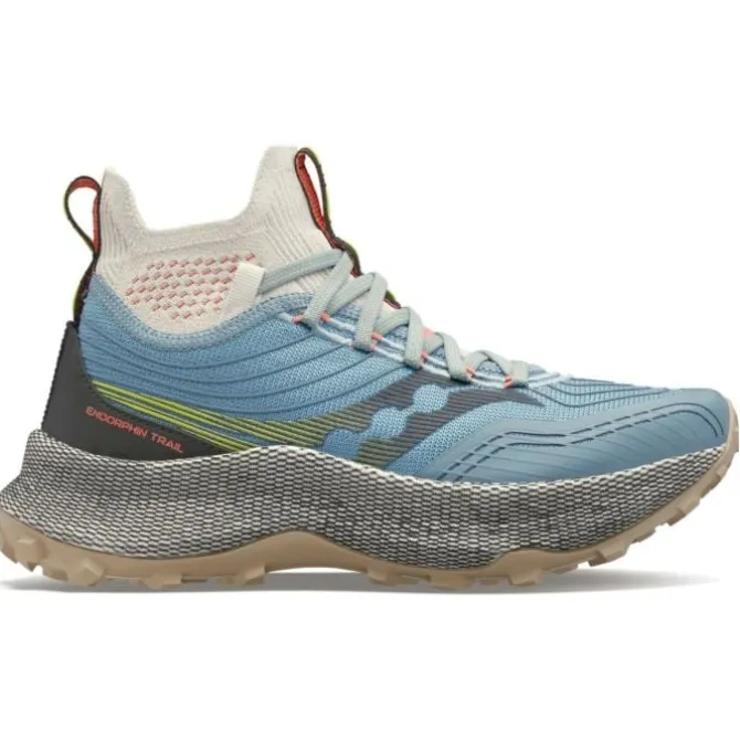 Saucony Neutraalit Juoksukengät | Polkujuoksukengät^Endorphin Trail Mid Sininen