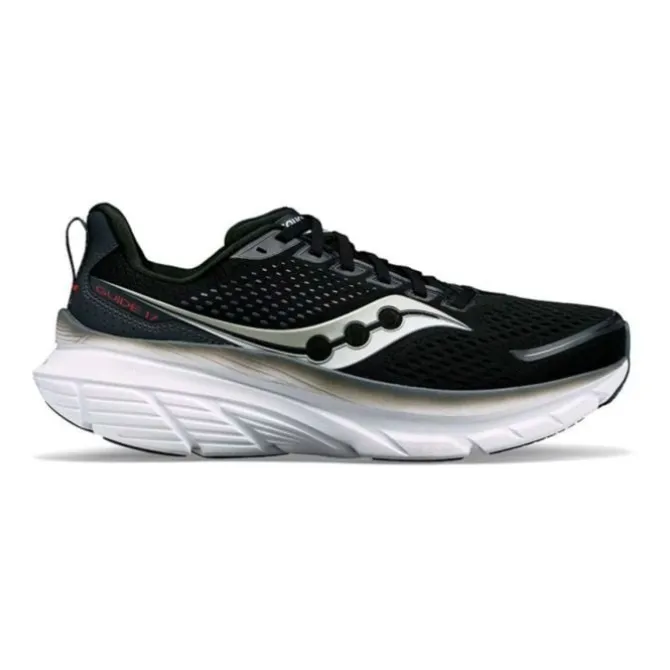 Saucony Leveälestiset Juoksukengät | Pronaatio Juoksukengät^Guide 17 Wide Valkoinen