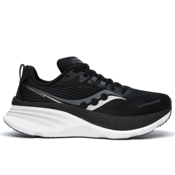 Saucony Pronaatio Juoksukengät | Päivittäiseen Harjoitteluun^Hurricane 24 Musta