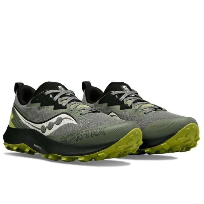 Saucony Neutraalit Juoksukengät | Polkujuoksukengät^Peregrine 14 GTX Vihreä