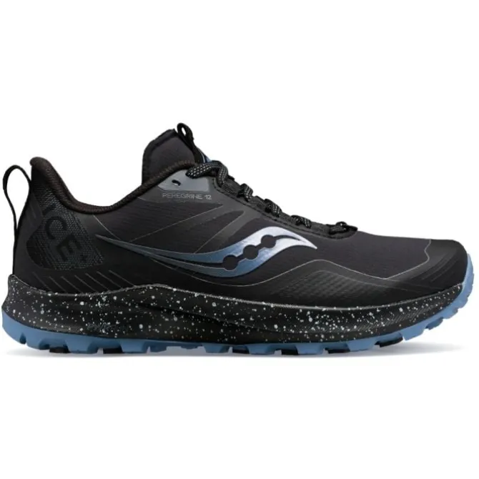 Saucony Vaelluskengät Tarjouksessa | Neutraalit Juoksukengät^Peregrine Ice+ 3 Musta