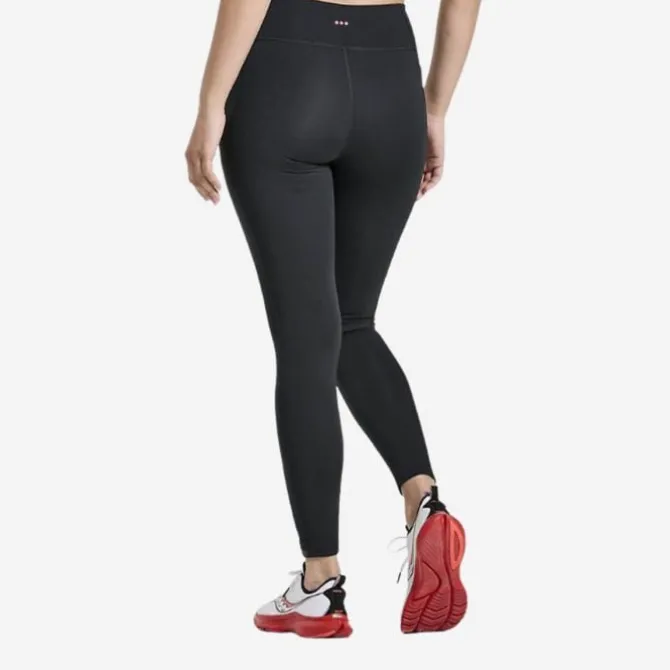 Saucony Pitkät Trikoot Ja Housut^Solstice Tight Musta