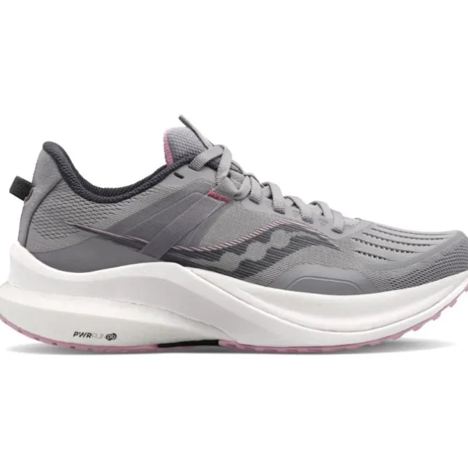 Saucony Leveälestiset Juoksukengät | Pronaatio Juoksukengät^Tempus Wide Harmaa