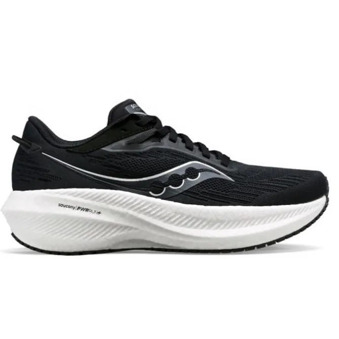 Saucony Leveälestiset Juoksukengät | Neutraalit Juoksukengät^Triumph 21 Wide Musta