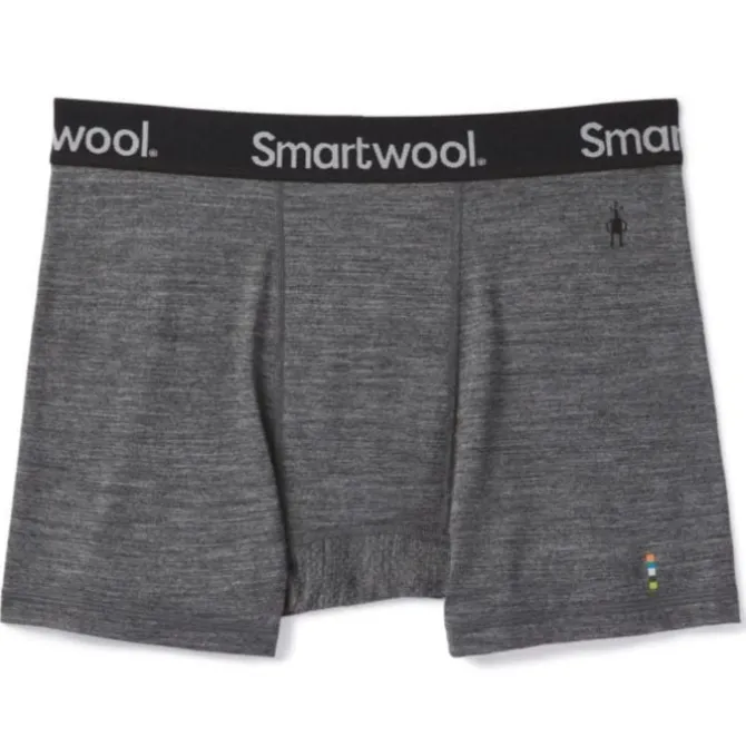 Smartwool Juoksualusasut^Boxer Brief Wool Harmaa