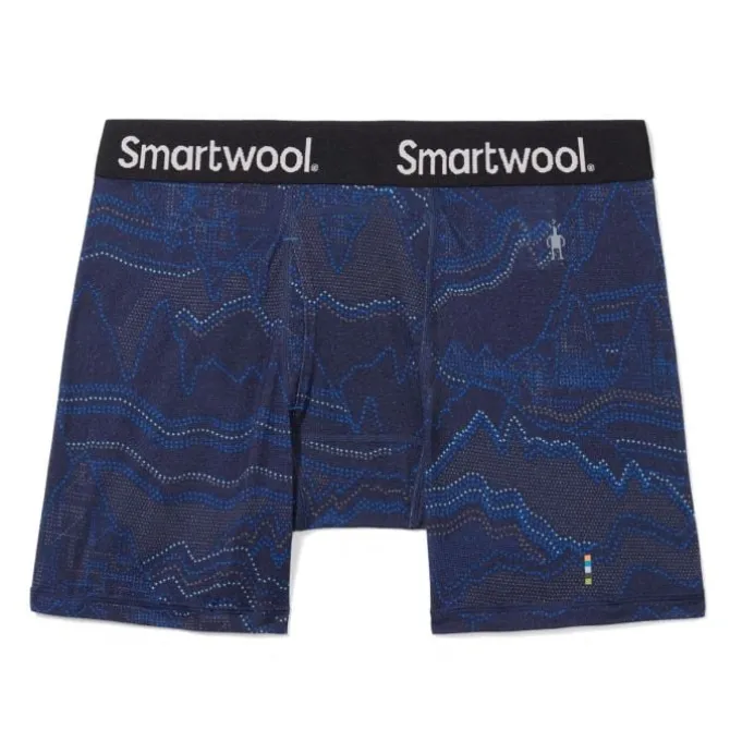 Smartwool Juoksualusasut^Merino Print Boxer Breif Boxed