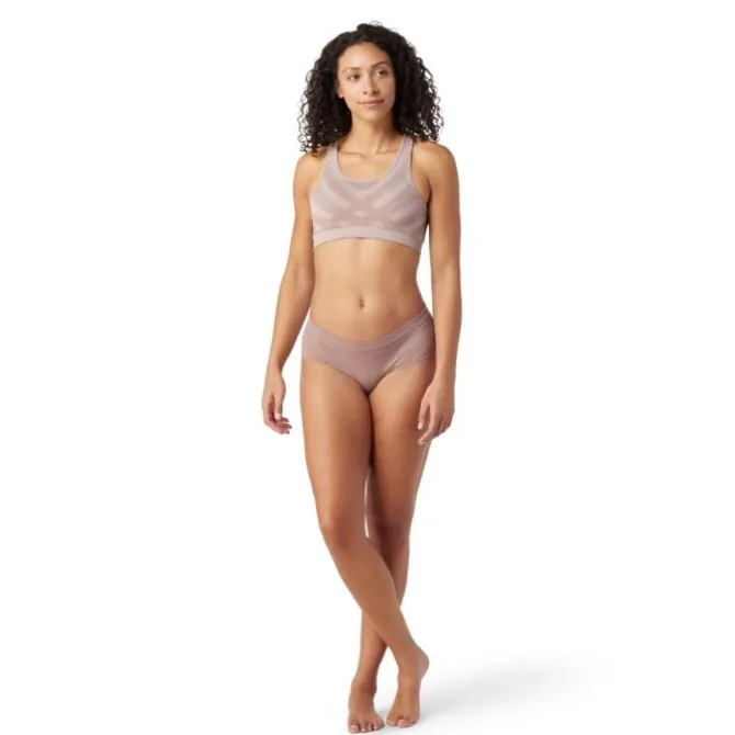 Smartwool Juoksualusasut^Merino Sport Seamless Racerback Bra Ruskea
