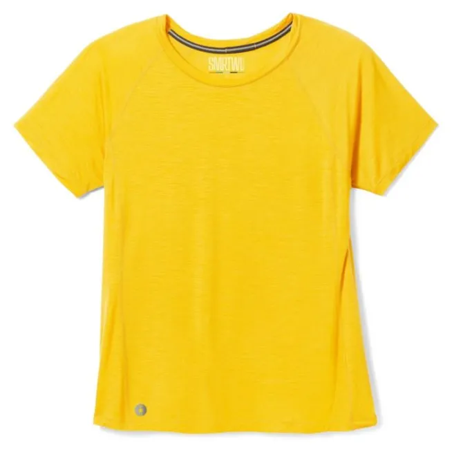 Smartwool T-paidat Ja Pitkähihaiset^Merino Sport Ultralite Short Sleeve Keltainen