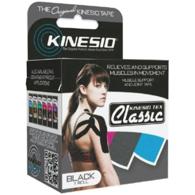 Sports Pharma Tukisiteet Ja Urheiluvoiteet^Kinesio Tex Classic 5cm x 4m Musta