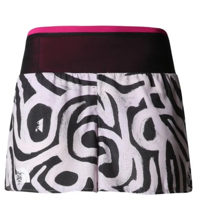The North Face Lyhyet Trikoot Ja Shortsit^Printed Flight Stridelight 4" Short Valkoinen