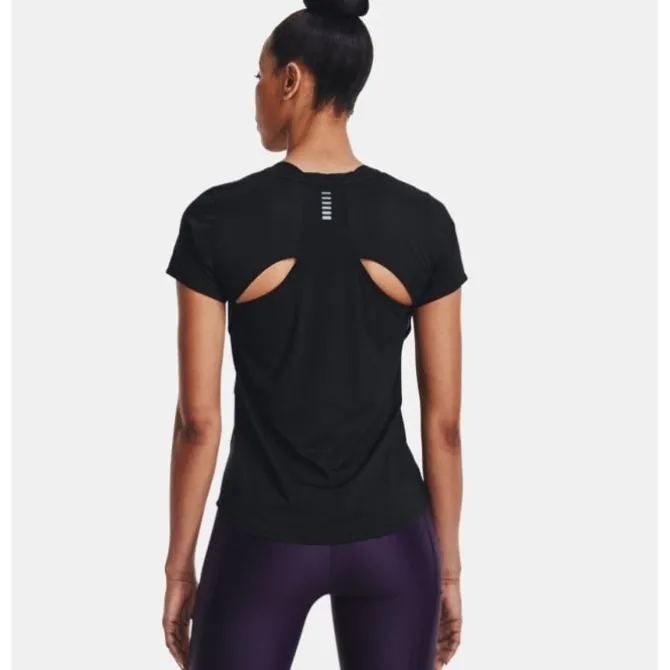 Under Armour T-paidat Ja Pitkähihaiset^IsoChill Run Laser Tee Musta