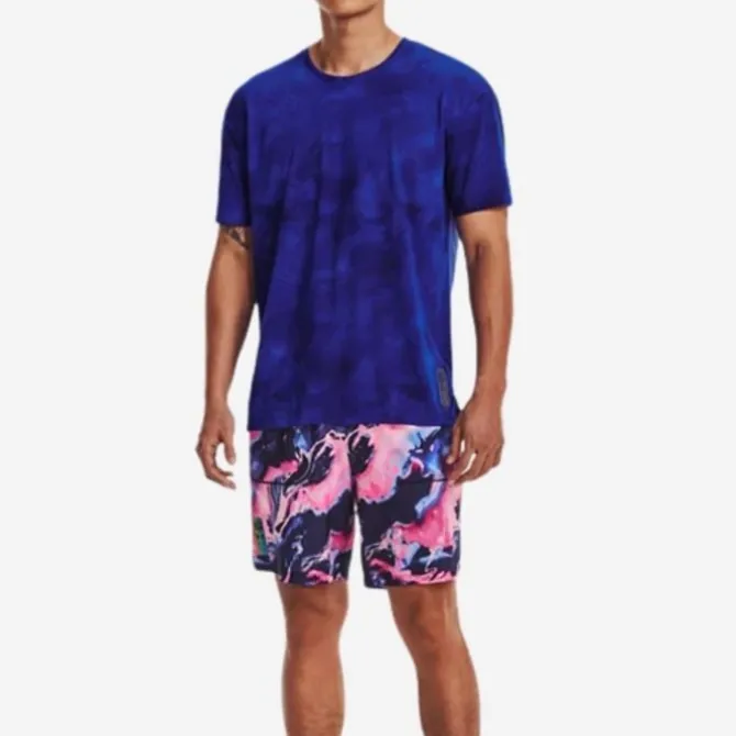 Under Armour T-paidat Ja Pitkähihaiset^Run Anywhere Streaker Short Sleeve Sininen