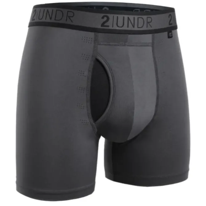 2UNDR Juoksualusasut^Sport Shift Boxer Musta
