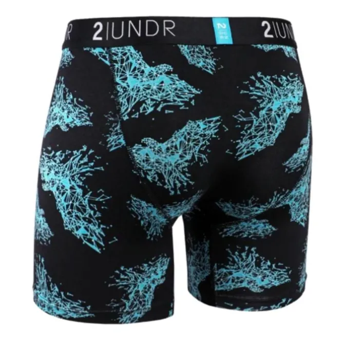 2UNDR Juoksualusasut^Swing Shift Boxer Sininen